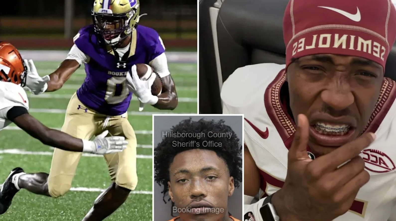 Florida State dismisses top football recruit after 150-mph car chase, felony arrest